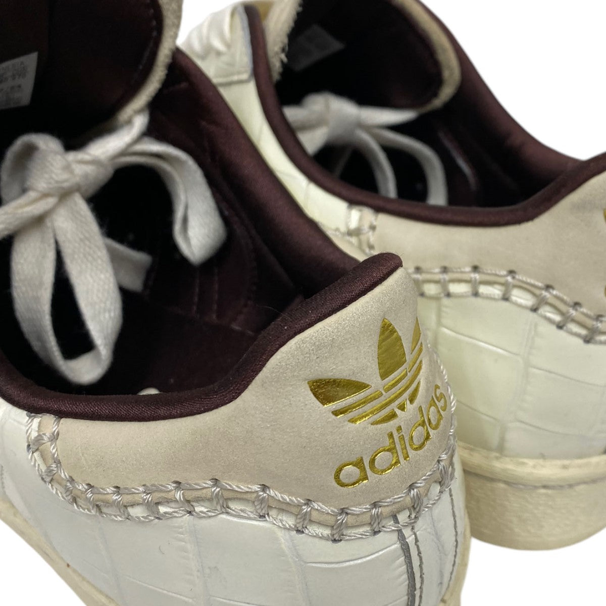 Wales Bonner adidas 24AWWB SUPERSTAR NSX19スーパースタースニーカー靴JP7161 古着・中古-8枚目のアイテム画像