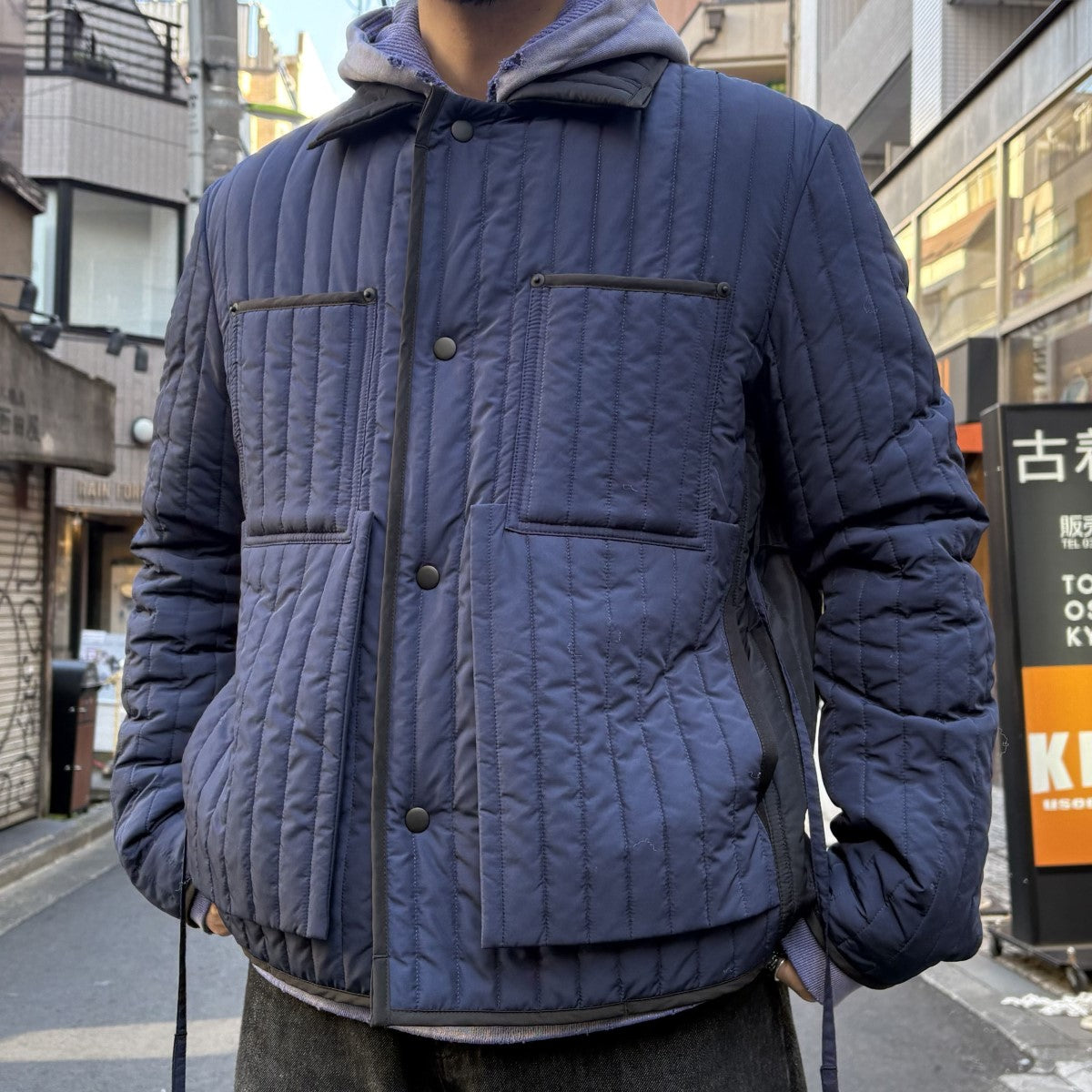 Quilted Worker Jacketキルティングジャケット