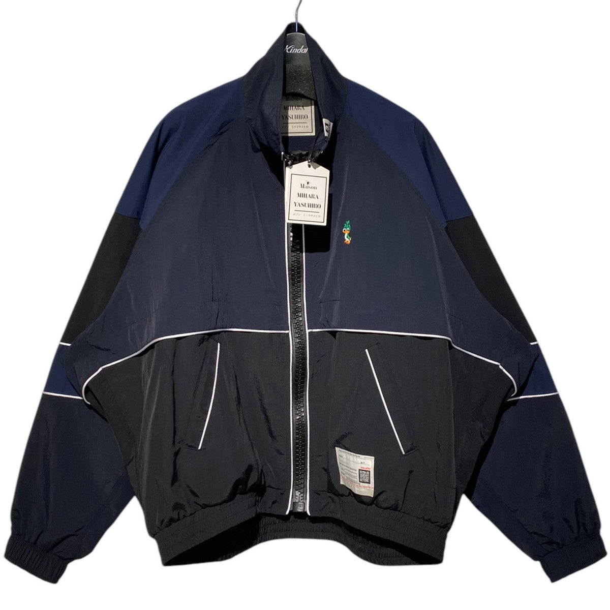 Maison MIHARA YASUHIRO 25SSWide Back Track Jacketオーバーサイズナイロントラックジャケット 古着・中古-1枚目のアイテム画像