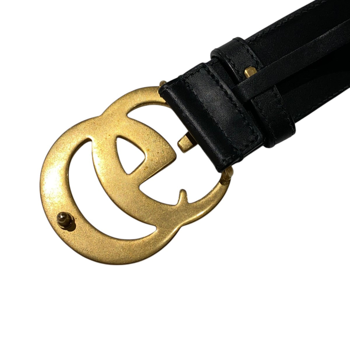 GUCCI(グッチ) GG Marmont Wide Belt GGマーモントレザーワイド