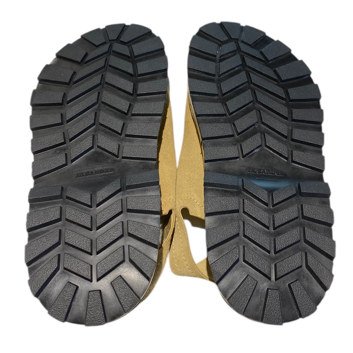 JIL SANDER(ジルサンダー) ALMOND sandal suede reversedレザー