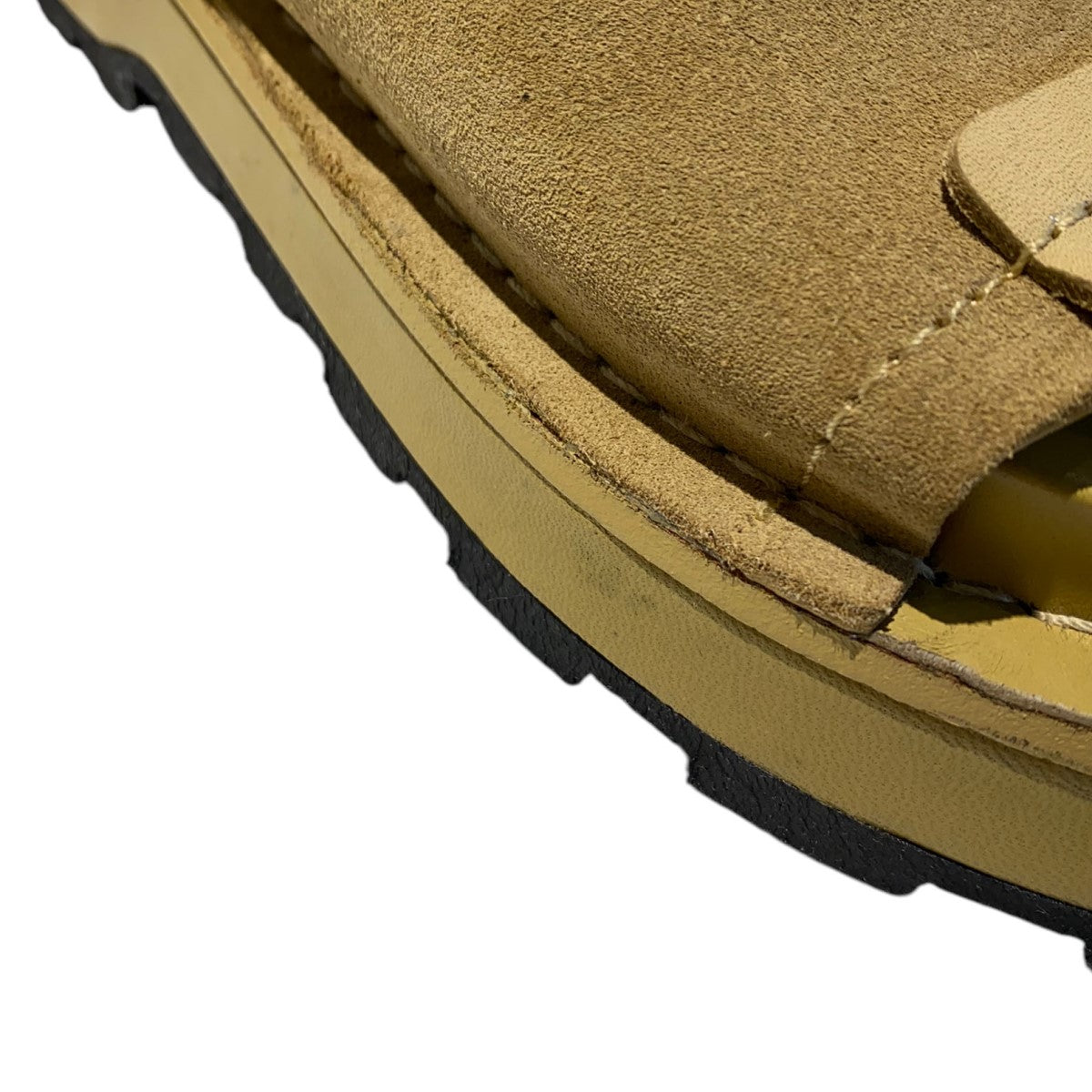JIL SANDER(ジルサンダー) ALMOND sandal suede reversedレザー