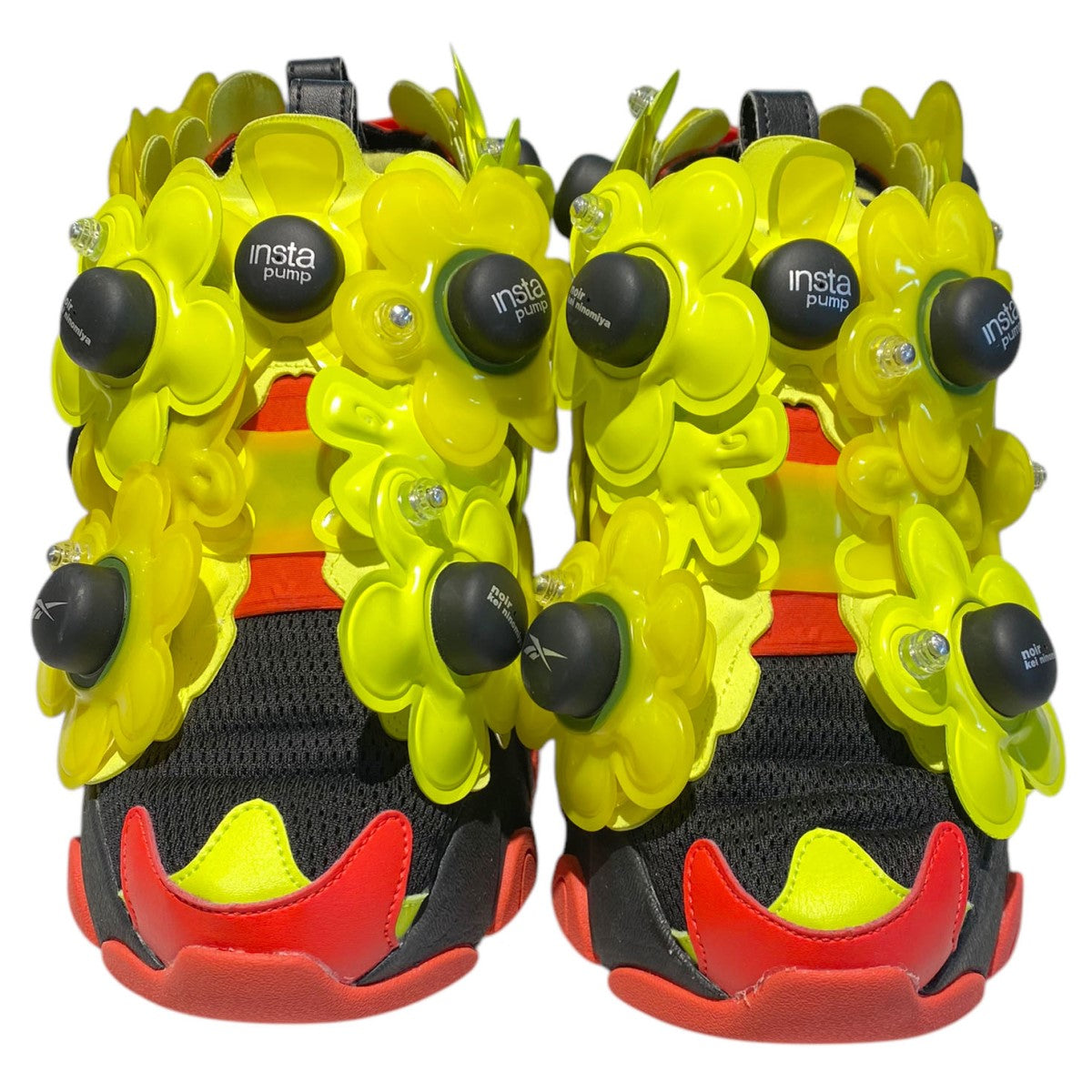 REEBOK noir kei ninomiya COMME des GARCONS 24AWINSTA PUMP FURYインスタポンプフューリースニーカー靴 古着・中古-2枚目のアイテム画像