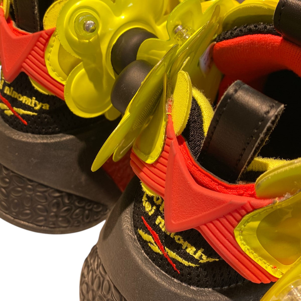 REEBOK noir kei ninomiya COMME des GARCONS 24AWINSTA PUMP FURYインスタポンプフューリースニーカー靴 古着・中古-8枚目のアイテム画像