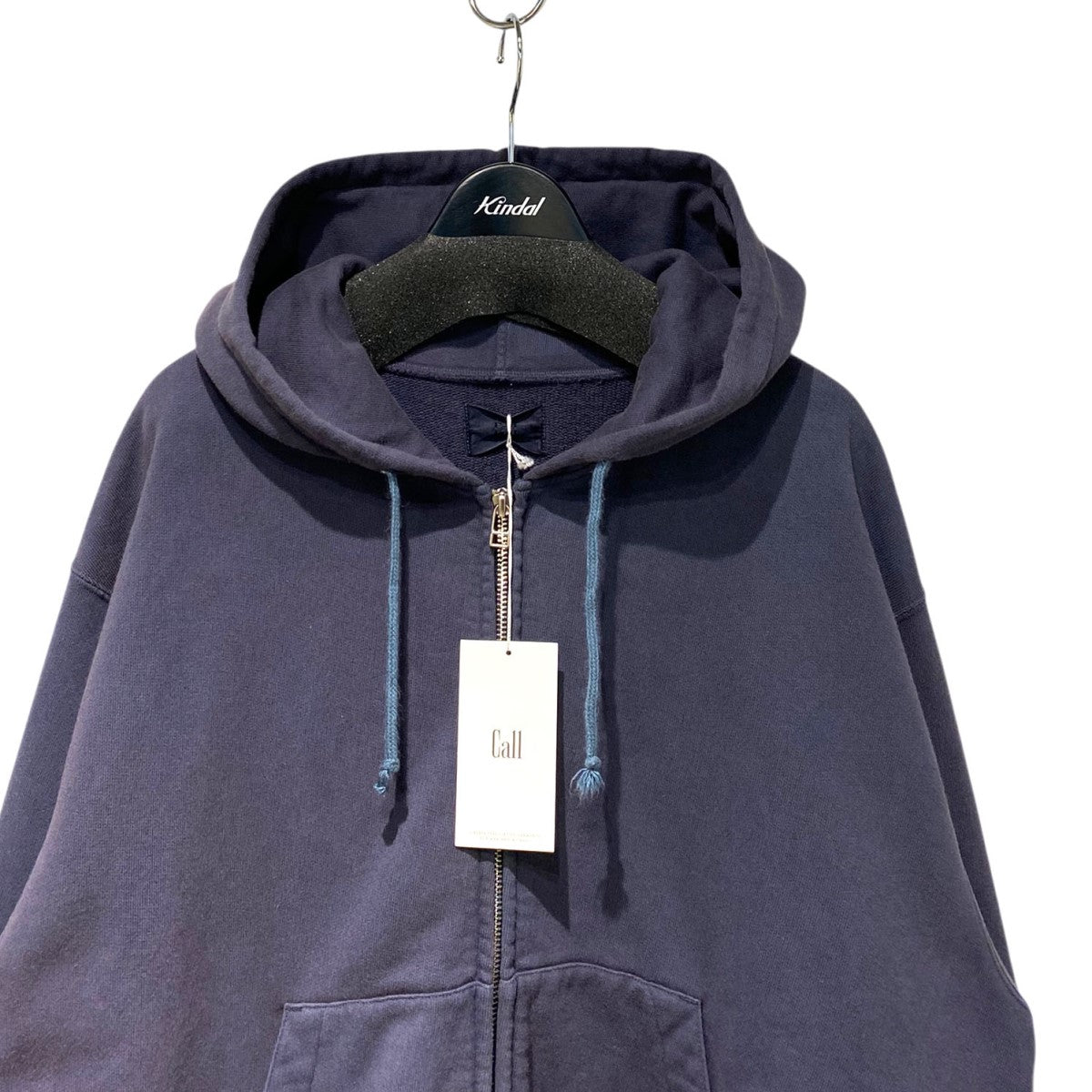 Call(コール) 25SSShow Window Hoodie製品染めバイオ加工