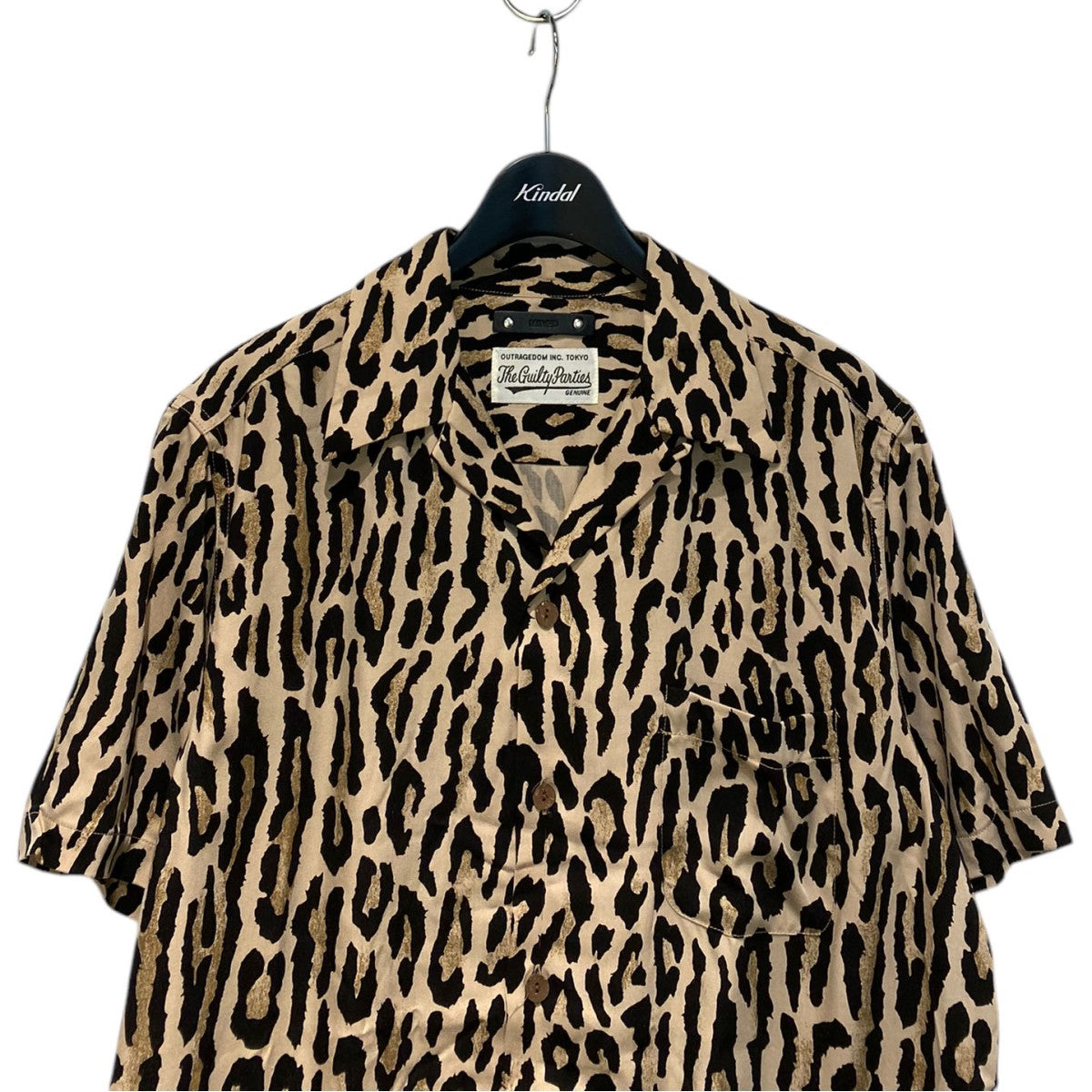 22SSLeopard Hawaiian Shirtsレオパードシャツ