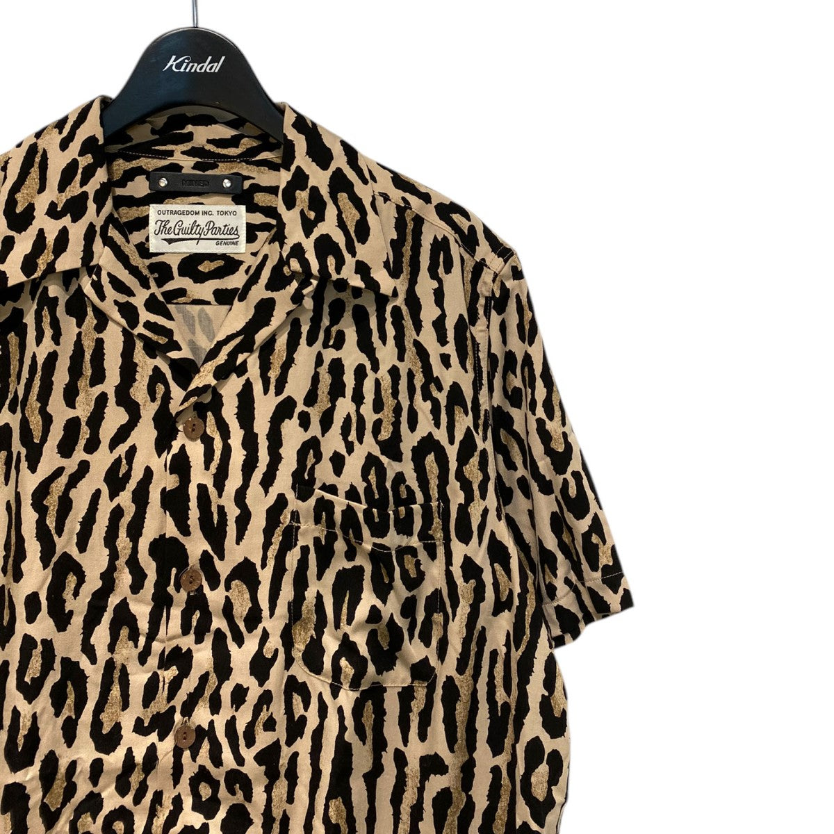 22SSLeopard Hawaiian Shirtsレオパードシャツ