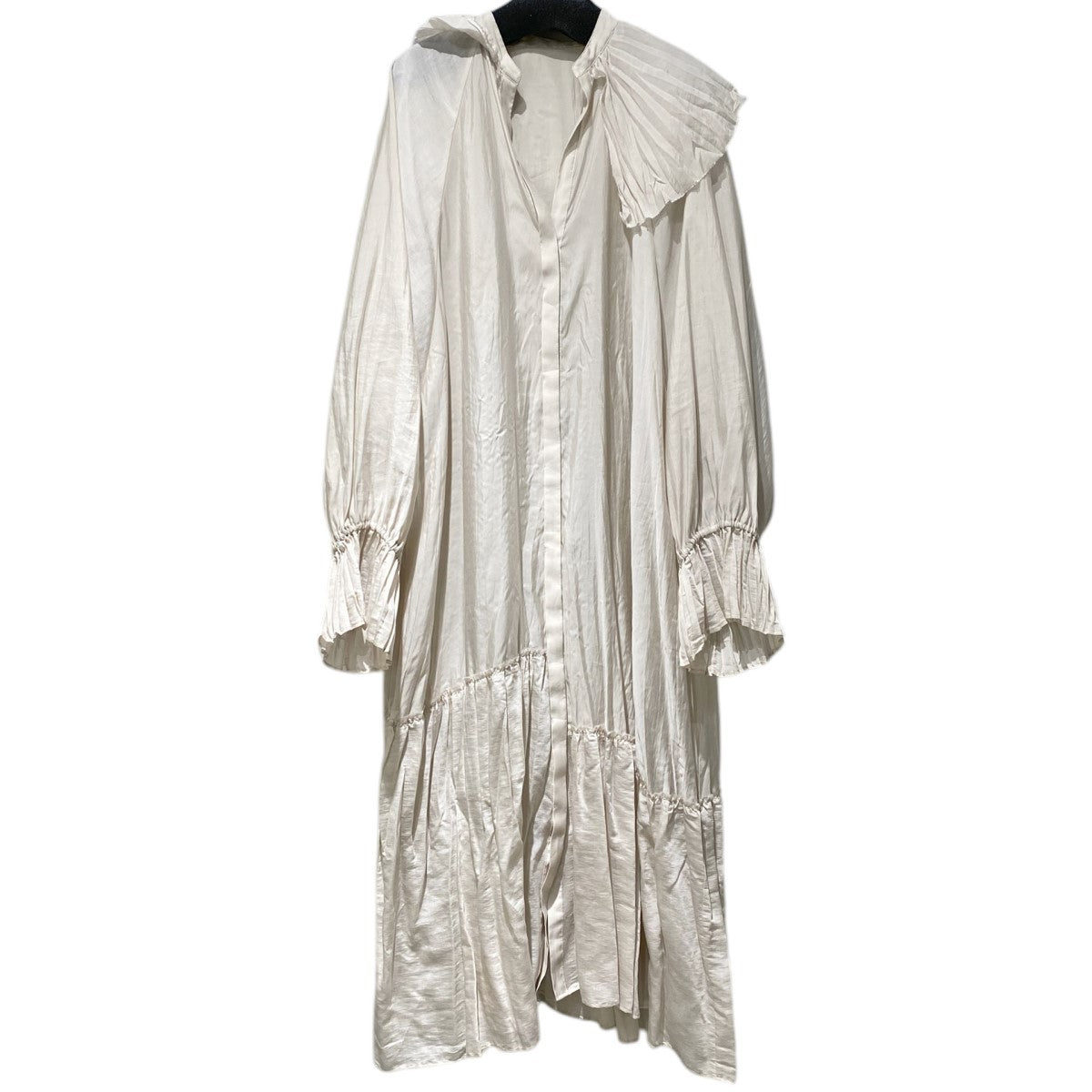 CITYSHOP(シティショップ) 21SSMAXI PLEATED GOWN DRESS