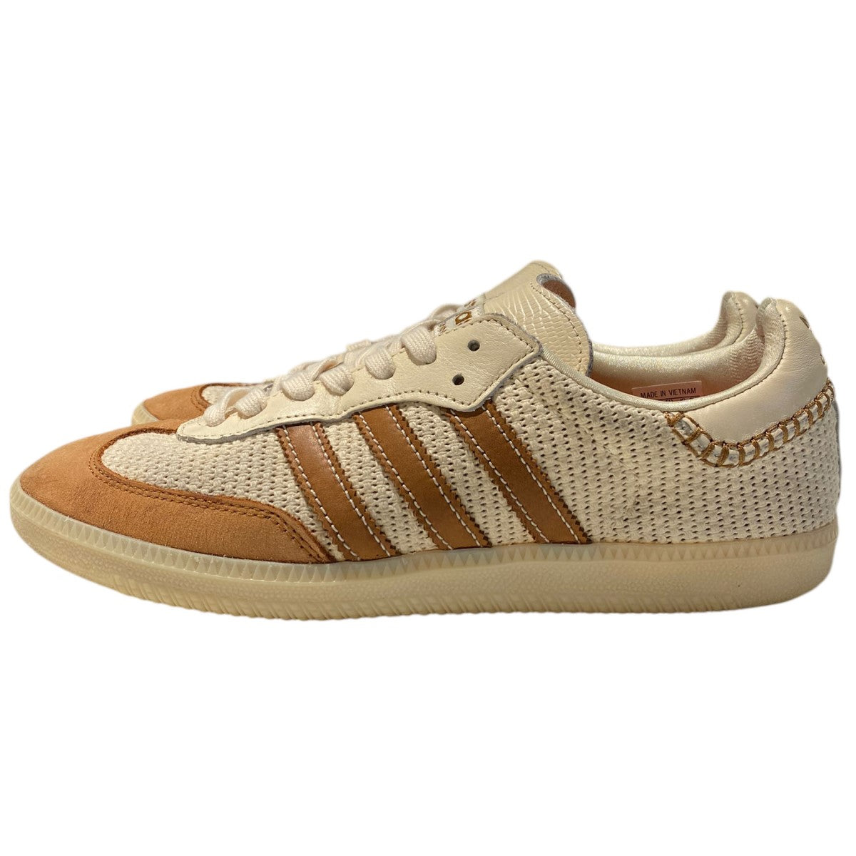 WALES BONNER adidas 21SSFX7720 SAMBA CREAM WHITEサンバスニーカー靴 古着・中古-3枚目のアイテム画像