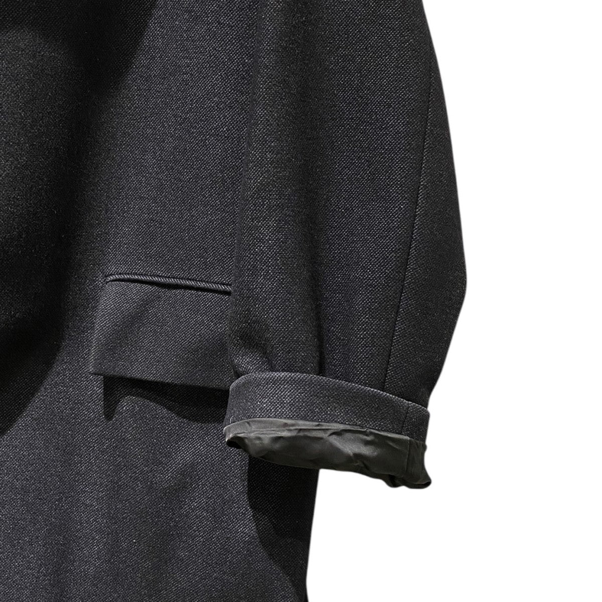 AURALEE(オーラリー) WOOL SILK MELTON SOUTIEN COLLAR COATウール