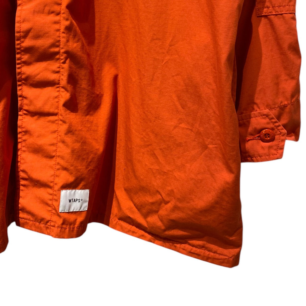 【極美品】WTAPS ナイロンジャケット x03 オレンジ wtaps トラックジャケットLナイロンblack