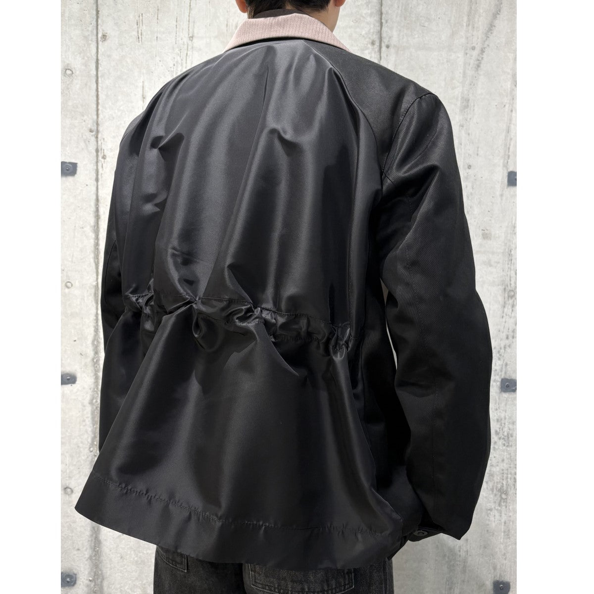 sacai(サカイ) 25SSDoeskin Mix Jacketドッキングジャケット