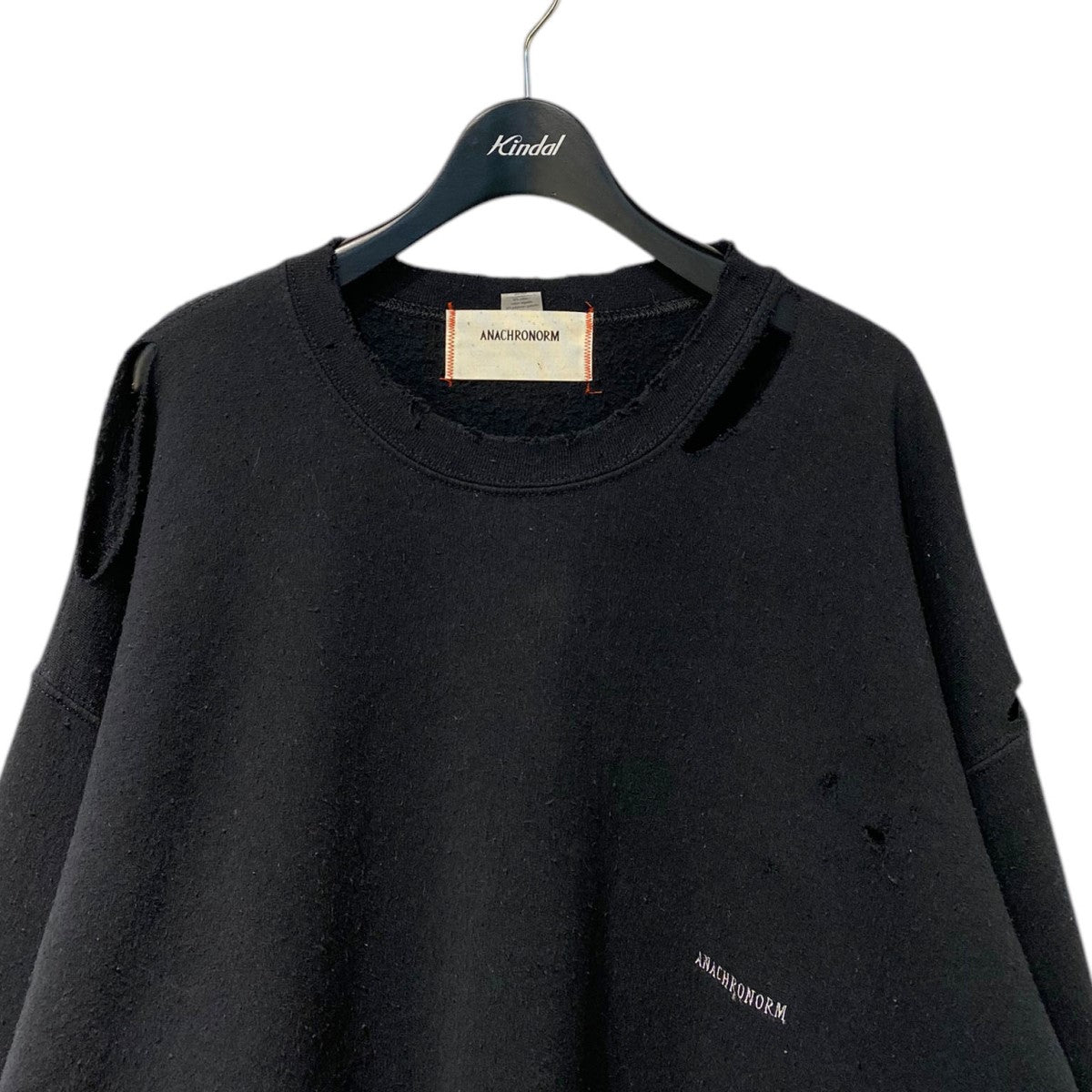 anachronorm(アナクロノーム) 22SSCRASHED NAPPING CREW SWEAT