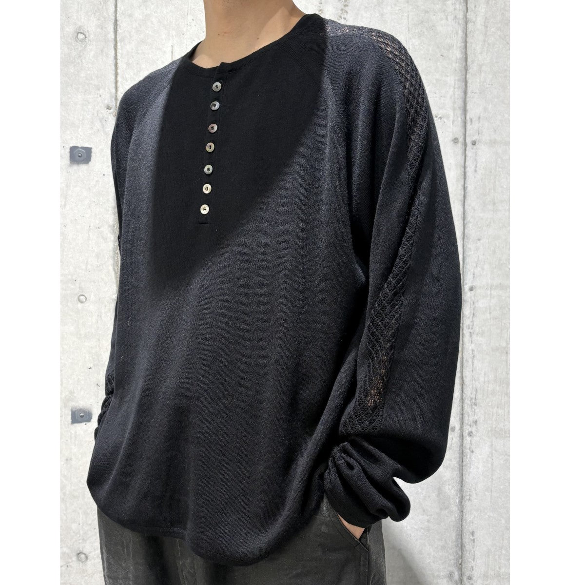 nakedgauge(ネイキッドゲージ) 25SSGLEANER SHIRTシルクリネン
