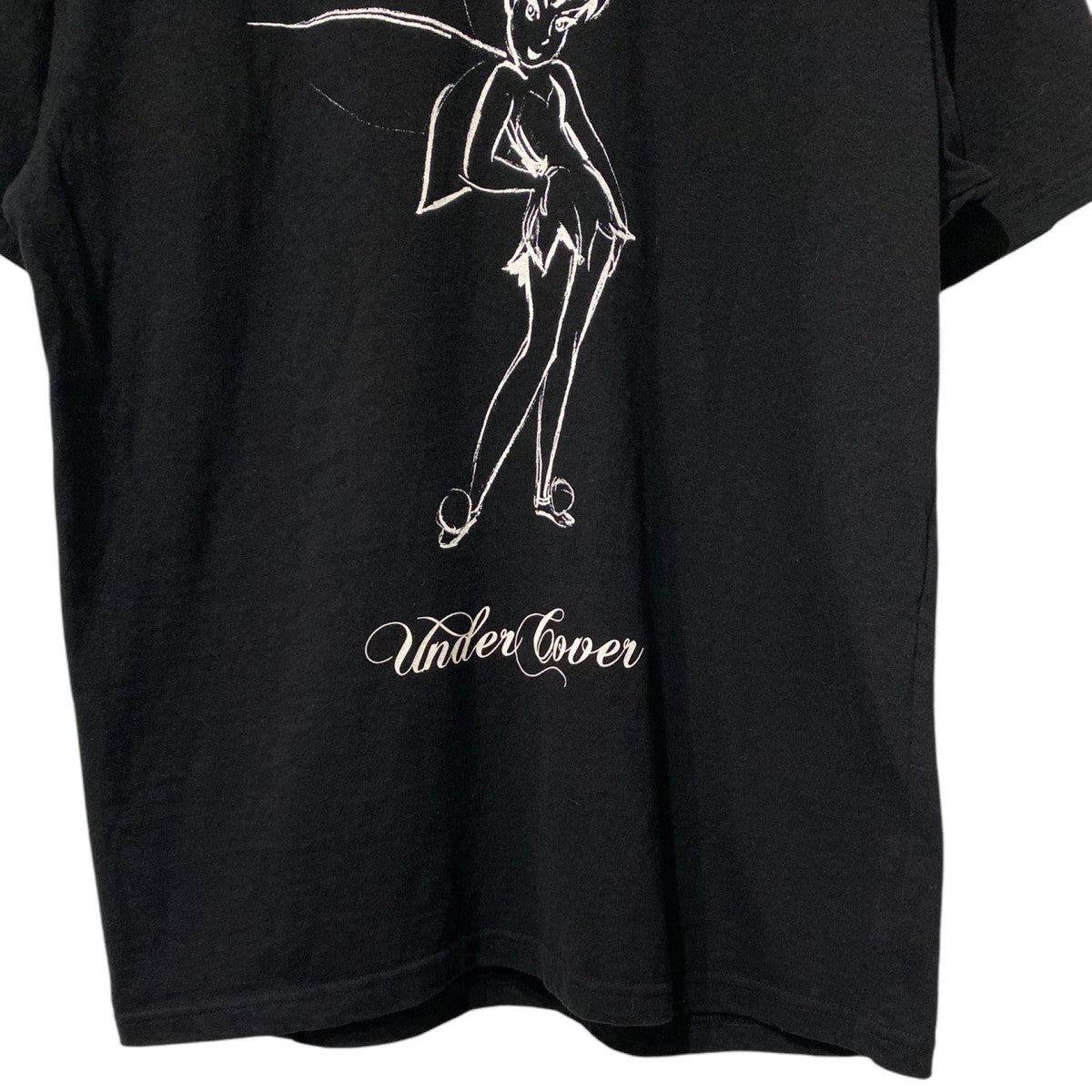 UNDERCOVER×Disney 23SSTinker Bell T-shirtティンカーベルプリントTシャツ 古着・中古-4枚目のアイテム画像
