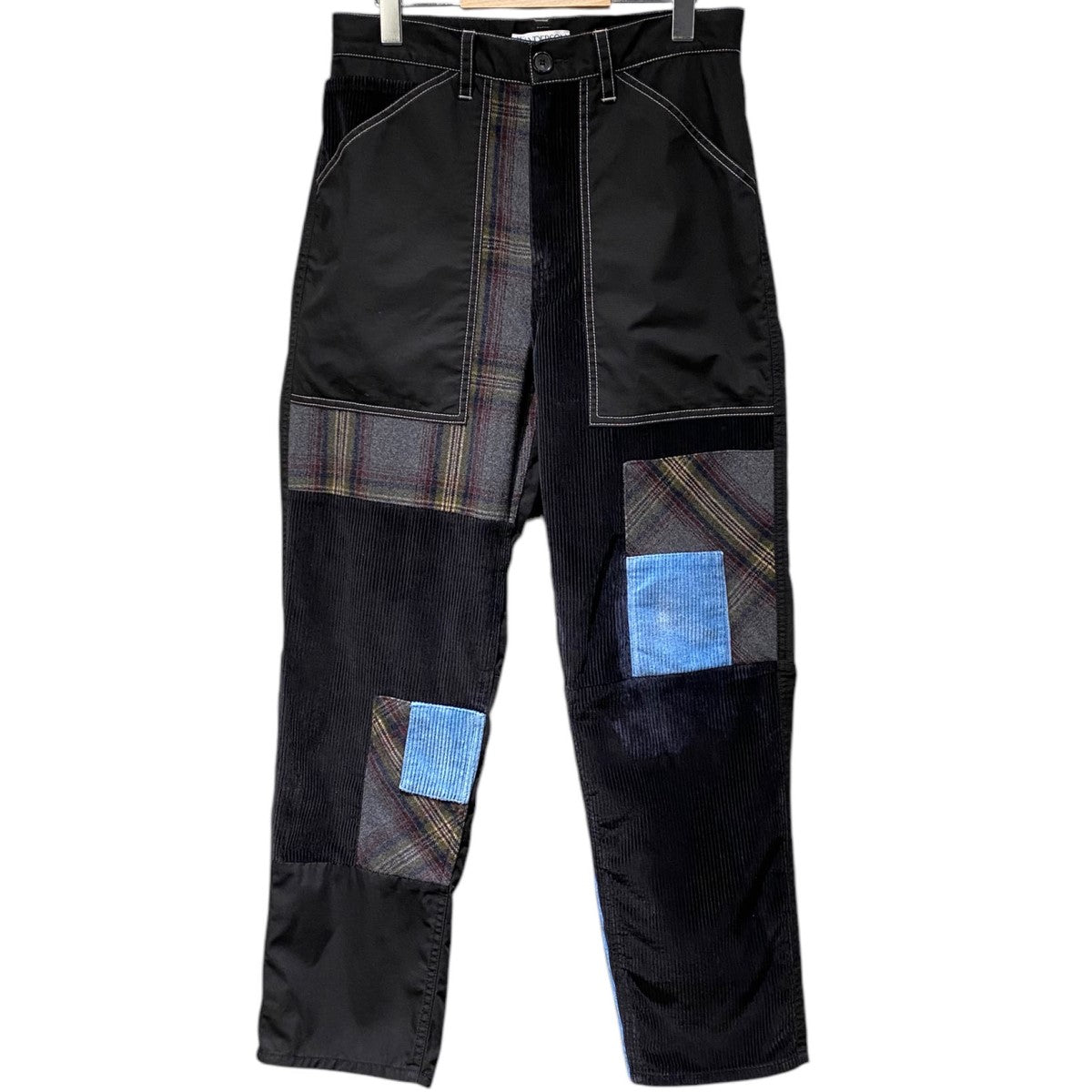 Patchwork Fatigue Trousersパッチワークロゴ刺繍パンツ