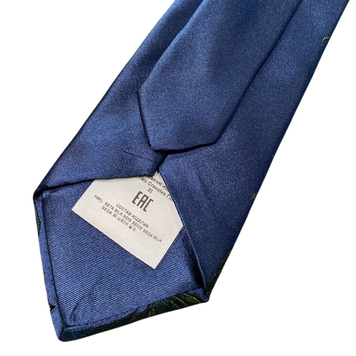 ETRO(エトロ) Botanical Print Silk Tieタイガートラ刺繍シルク