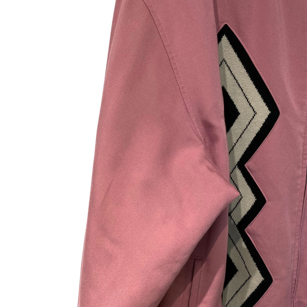 Supreme 18AWDiamond Rayon Bomber ダイヤモンドデザインZIPボンバージャケット 古着・中古-8枚目のアイテム画像
