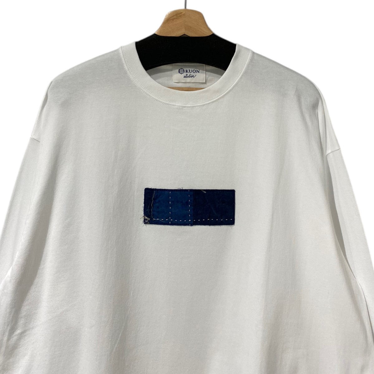 KUON(クオン) Heart Patchwork L／S Teeロングスリーブ