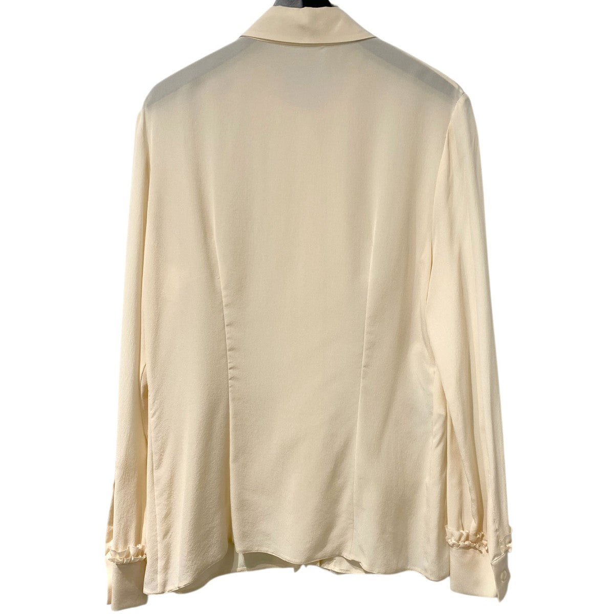 PRADA （38）ベージュ 半袖ニット 羊毛混　イタリア製 PRADA （38）ベージュ 半袖ニット 羊毛混 イタリア製