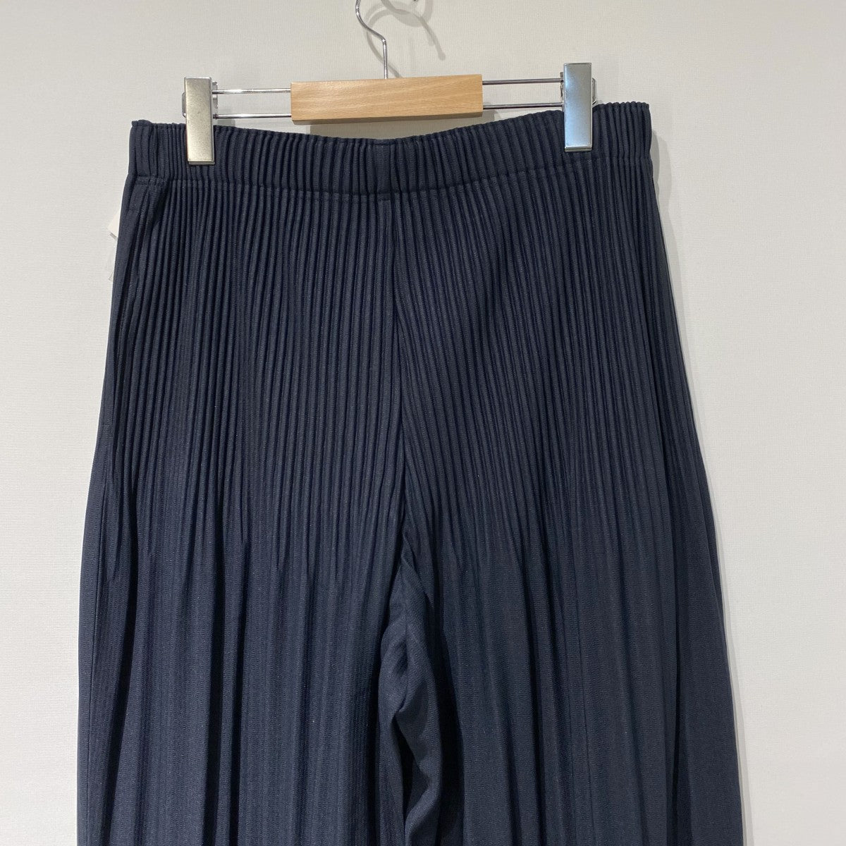 HOMME PLISSE ISSEY MIYAKE BASICライン／シーズンレスPLEATS／TAPEREDプリーツテーパードイージーパンツ 古着・中古-6枚目のアイテム画像