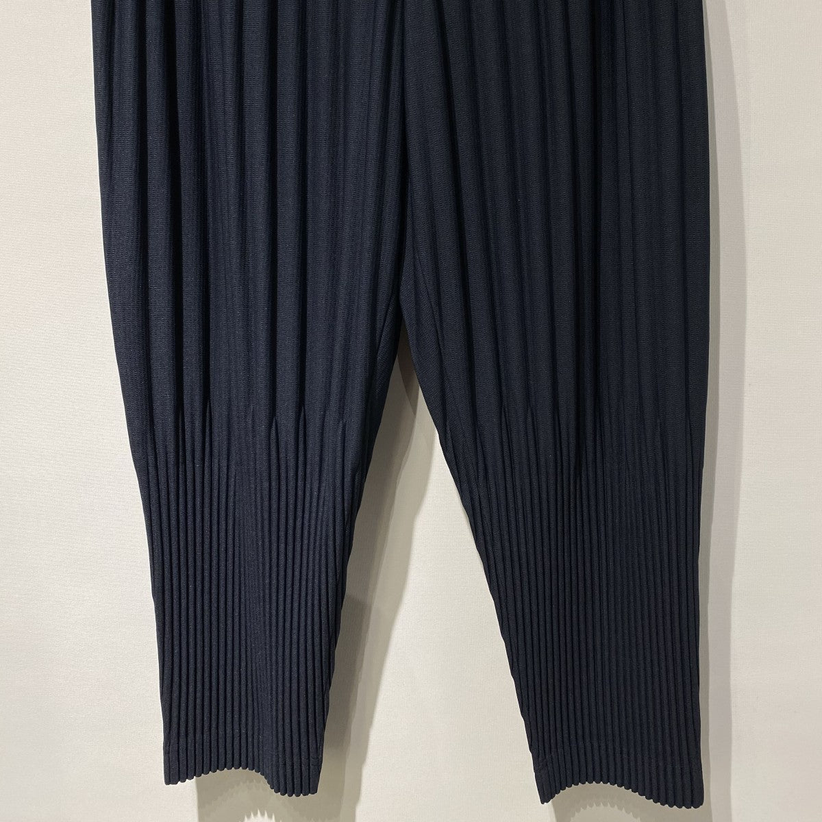 HOMME PLISSE ISSEY MIYAKE BASICライン／シーズンレスPLEATS／TAPEREDプリーツテーパードイージーパンツ 古着・中古-7枚目のアイテム画像
