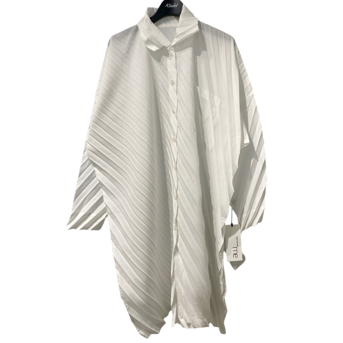イッセイミヤケme 長袖シャツ ISSEY MIYAKE】【日本製】【トップス】イッセイミヤケ『プリーツ