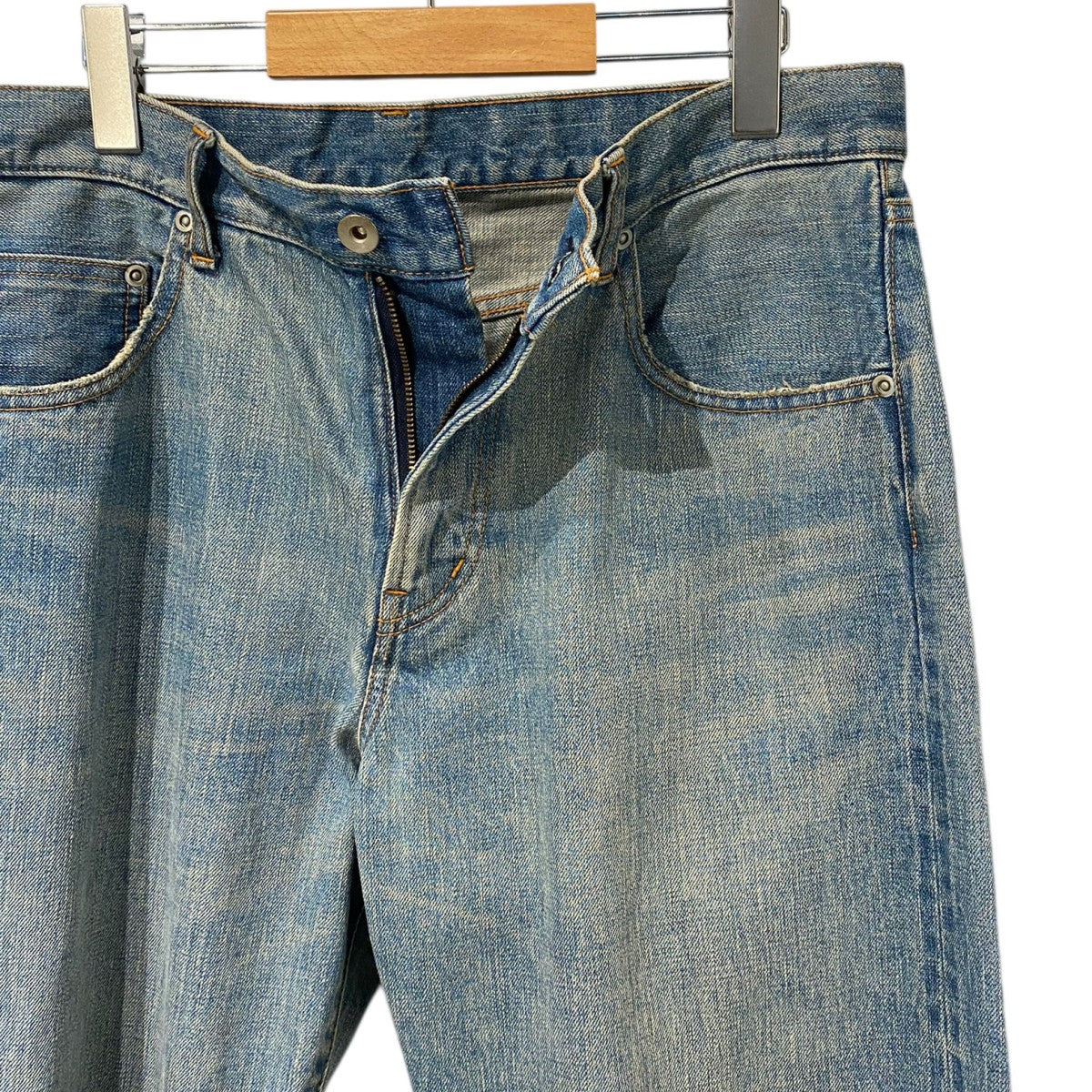 KAJA(カジャ) Standard Selvege Washed Denim Pantsウォッシュド