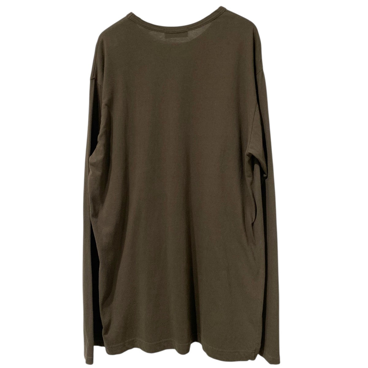 【ヨウジヤマモト プールオム】JERSEY ROUND NECK LONG SLEEVE Yohji Yamamoto pour homme(ヨウジヤマモトプールオム) Cotton
