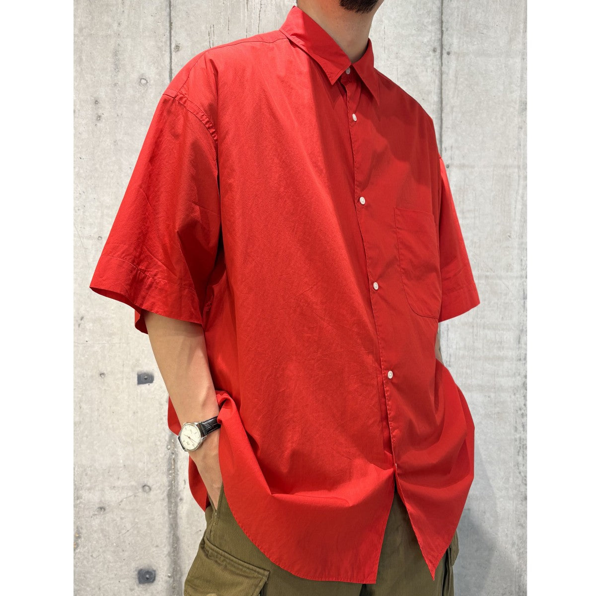 Graphpaper(グラフペーパー) 23SSBroad S／S Oversized Regular