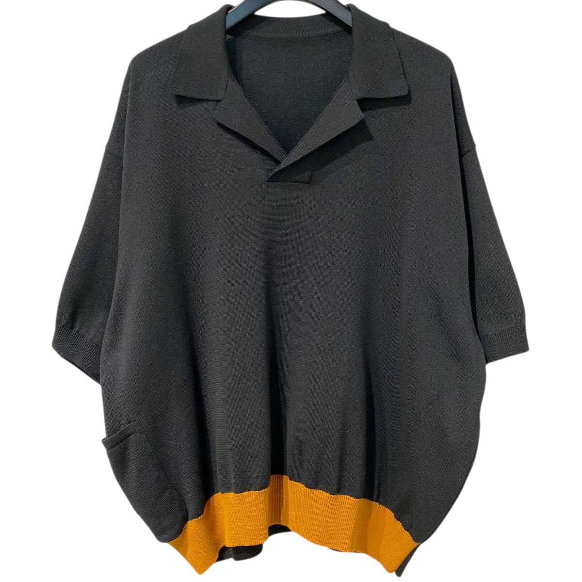 20SSSWITCHING KNIT POLOスウィッチングニットポロシャツ