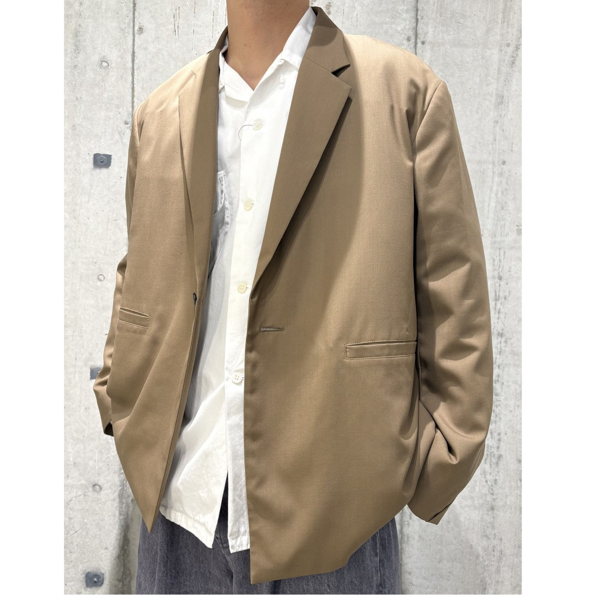 24SSBETA TAILORED JACKETオーバーサイズウールジャケット