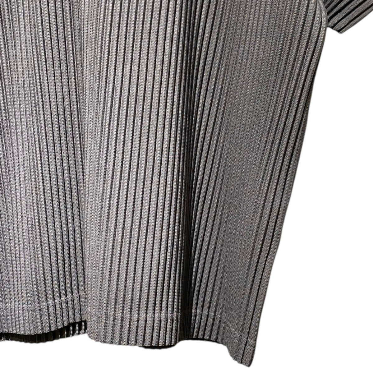 希少◎HOMME PLISSE オムプリッセ イッセイミヤケ プリーツカットソー HOMME PLISSE ISSEY MIYAKE(イッセイミヤケオムプリッセ