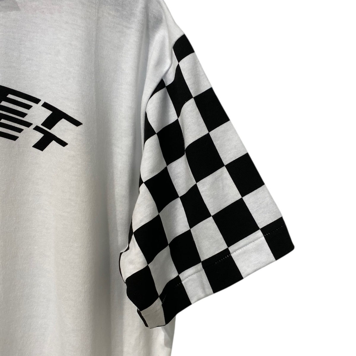 COMME des GARCONS black and pink MARKET MARKET限定CHECKER TEE 2チェッカーTシャツ 古着・中古-4枚目のアイテム画像