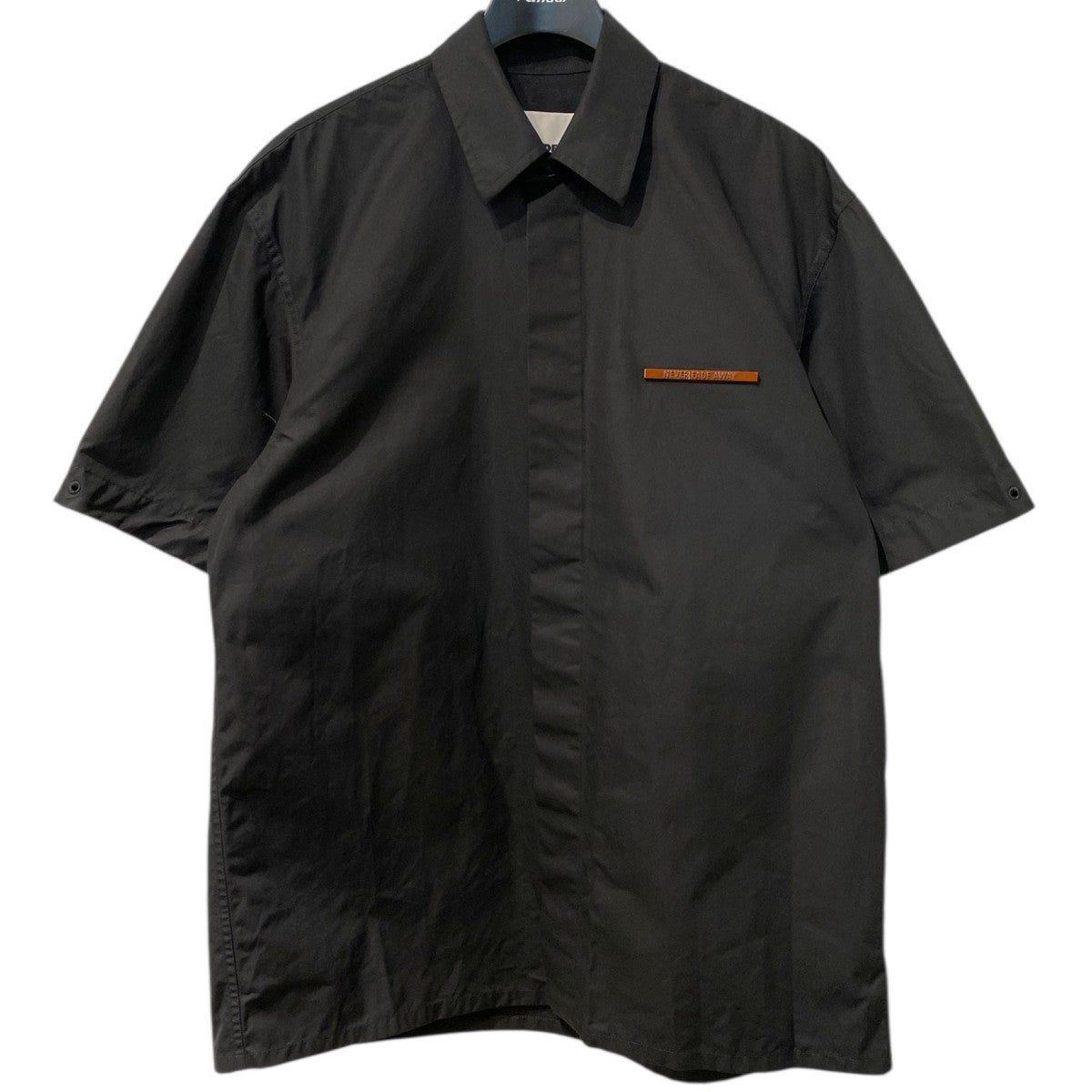 JIL SANDER 21SSNever Fade Away Plaque Shirt半袖シャツ 古着・中古-1枚目のアイテム画像