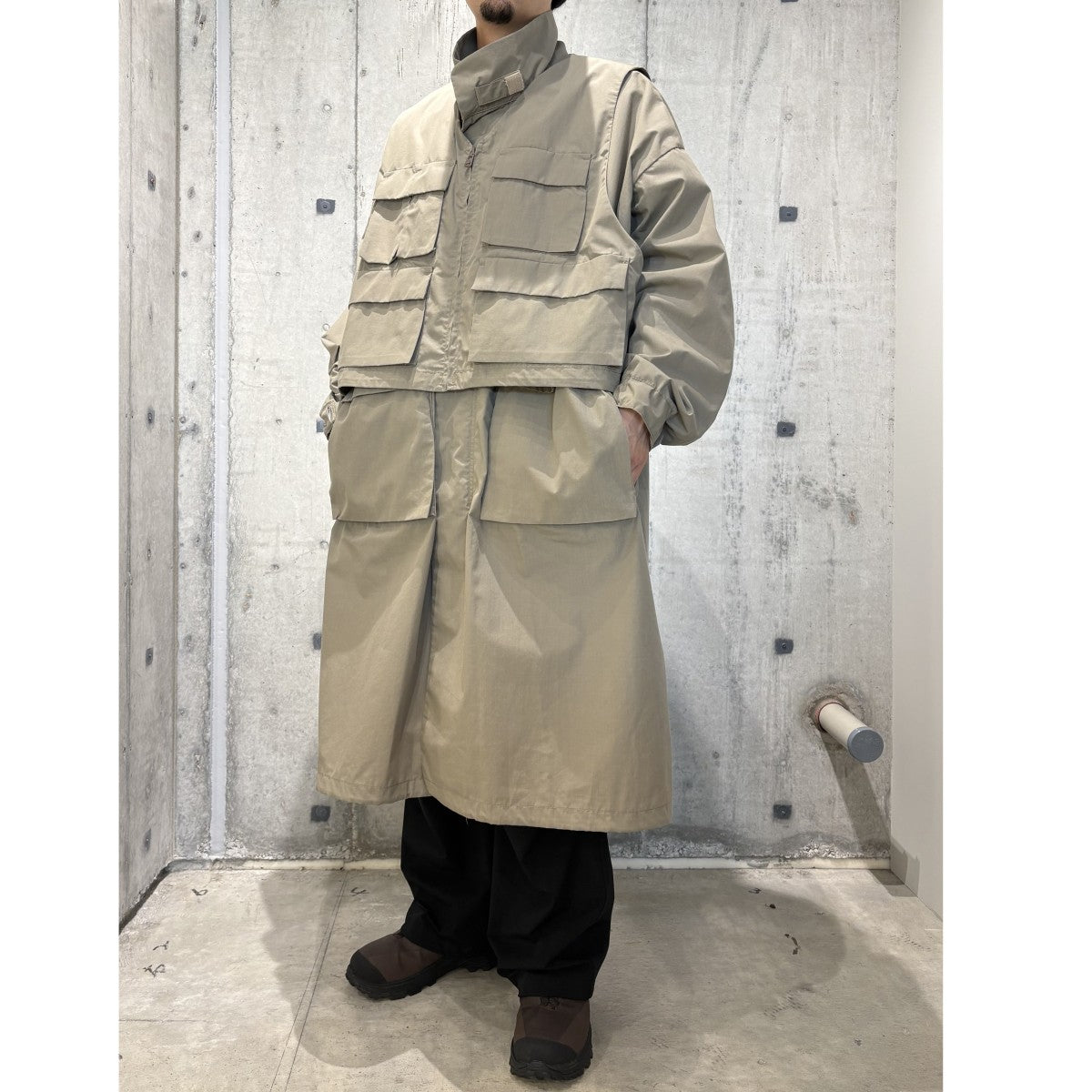 グラミチコートGRAMICCI 完売品 Gramicci by F／CE．(グラミチ バイ エフシーイー) 22AWLAYERED