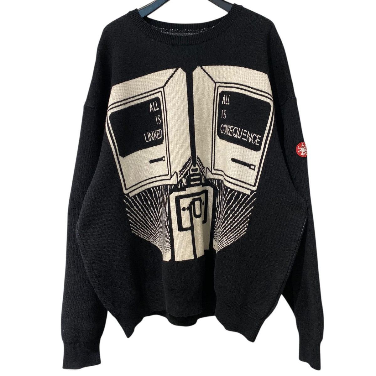 c.e CAVEMPT シーイー ニット セーター C.E(CAV EMPT)(シーイー(キャブエンプト)) All is Consequence