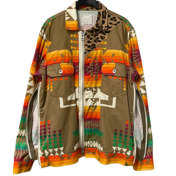 SACAI PENDLETON(サカイ ペンドルトン) 21SSArchive Print Mix Jacket