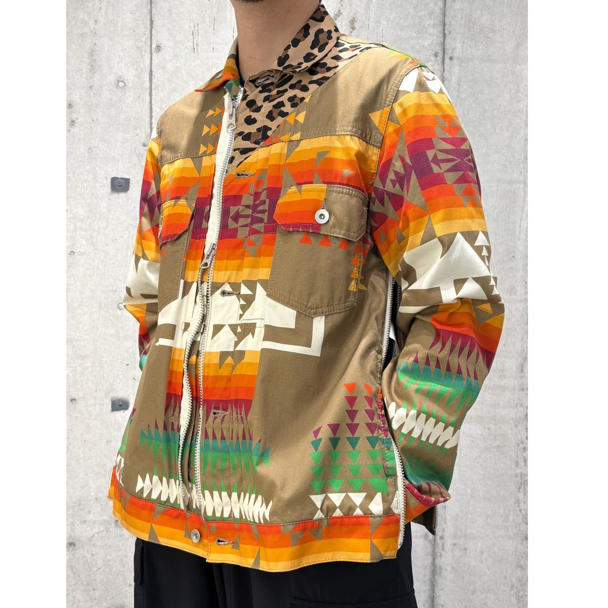 サカイ sacai × PENDLETON ネイティブ柄ハット サカイ sacai × PENDLETON ネイティブ柄ハット