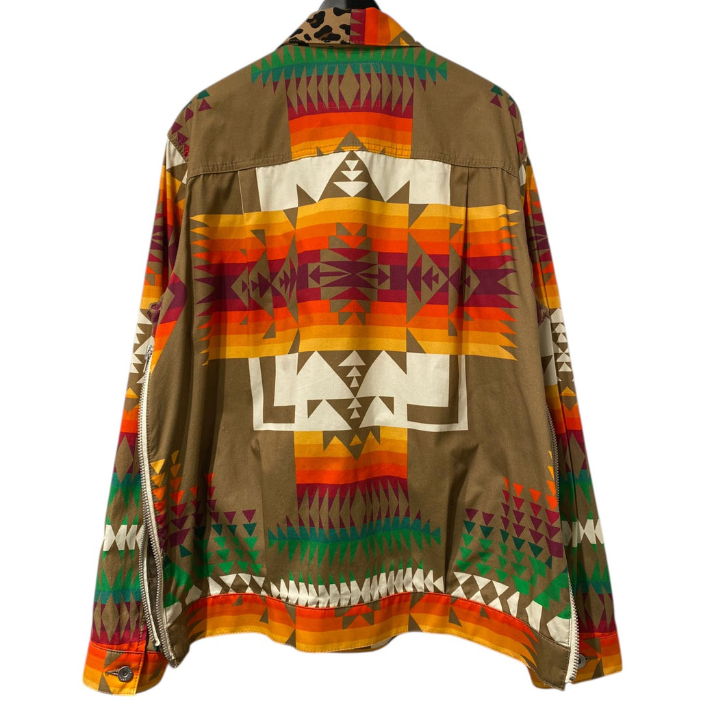 SACAI PENDLETON(サカイ ペンドルトン) 21SSArchive Print Mix Jacket 