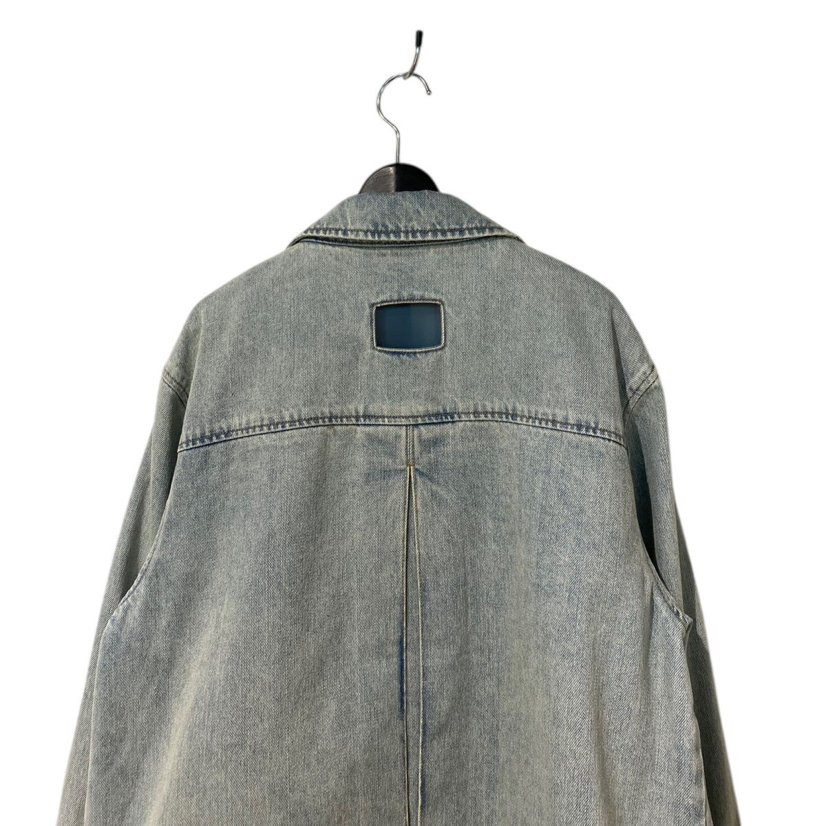 25SSWashed Denim Handker Chief Jacketウォッシュド加工デニムZIPジャケット
