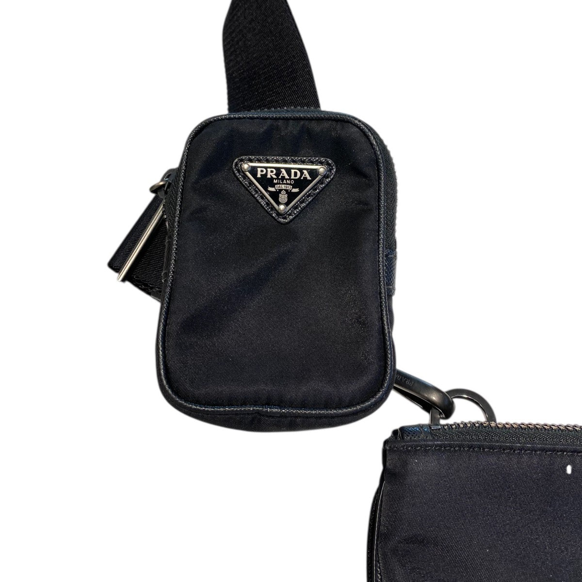 PRADA(MILANO) ショルダーバッグ　ナイロン 関税負担なし☆PRADA プラダ ナイロンクロスボディパック (PRADA
