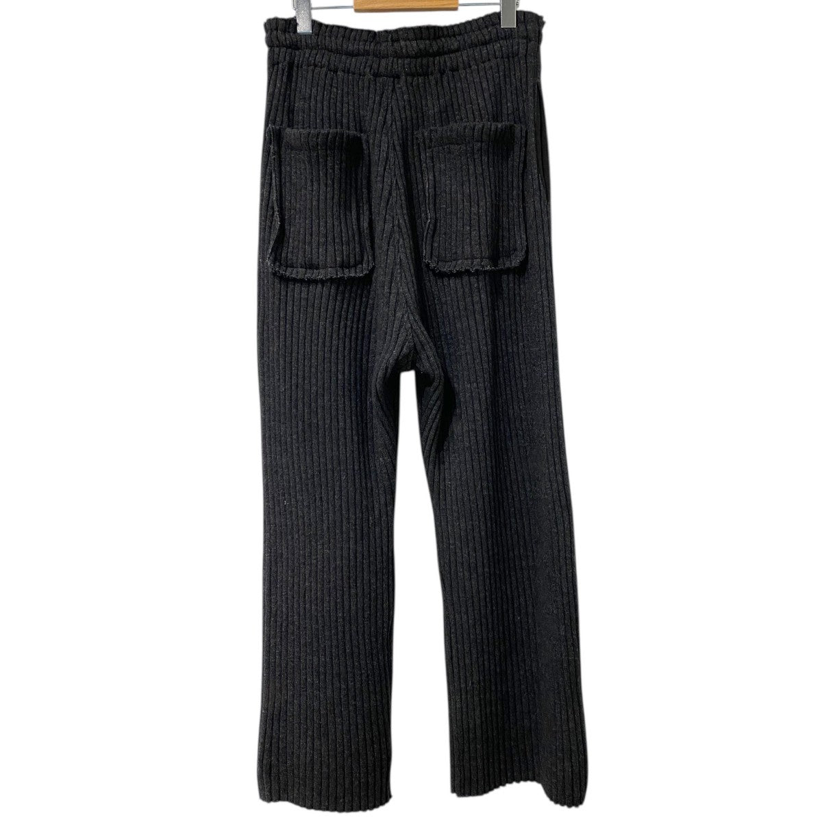 refomed(リフォメッド) 22AWWOOL RIB KNIT PANTSウール