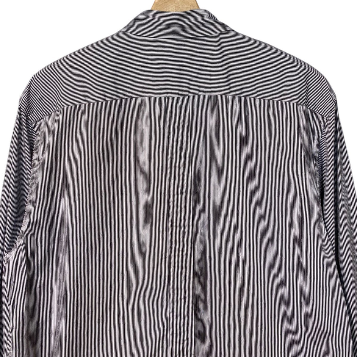 LOUIS VUITTON(ルイヴィトン) モノグラム織柄ピンストライプシャツ