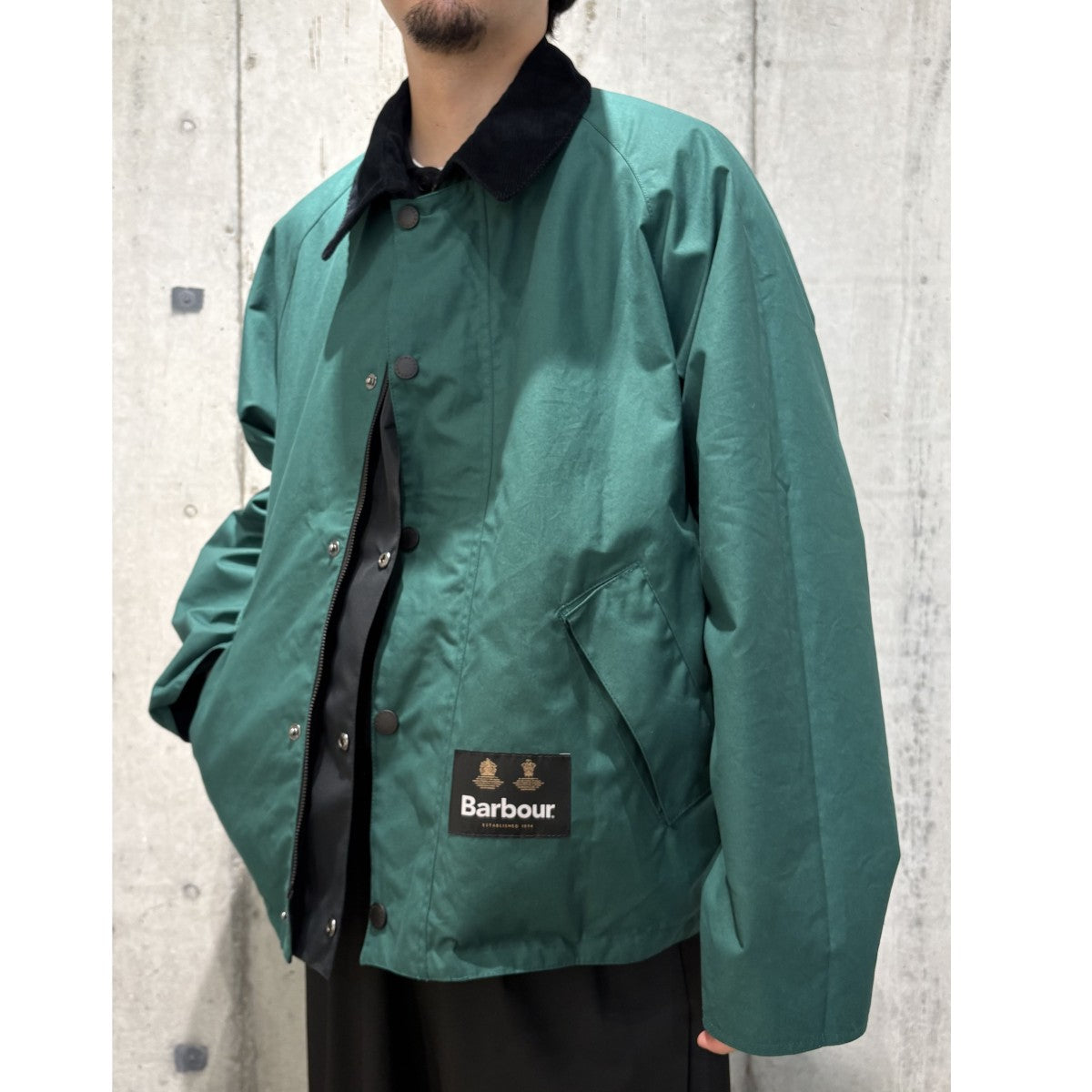 バブアー　アダムエロペ別注　トランスポート　リバーシブル　M ADAM ET ROPE'｜《別注》【Barbour/バブアー】TRANSPORT