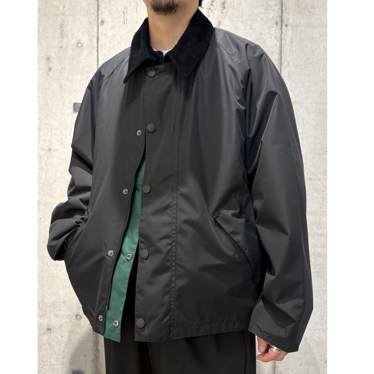 Barbour for ADAM ET ROPE(バブアー アダムエロペ) Reversible