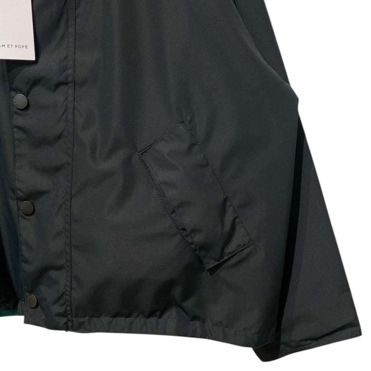 バブアー　アダムエロペ別注　トランスポート　リバーシブル　M BARBOUR バブアー別注】TRANSPORT リバーシブルブルゾン UNISEX