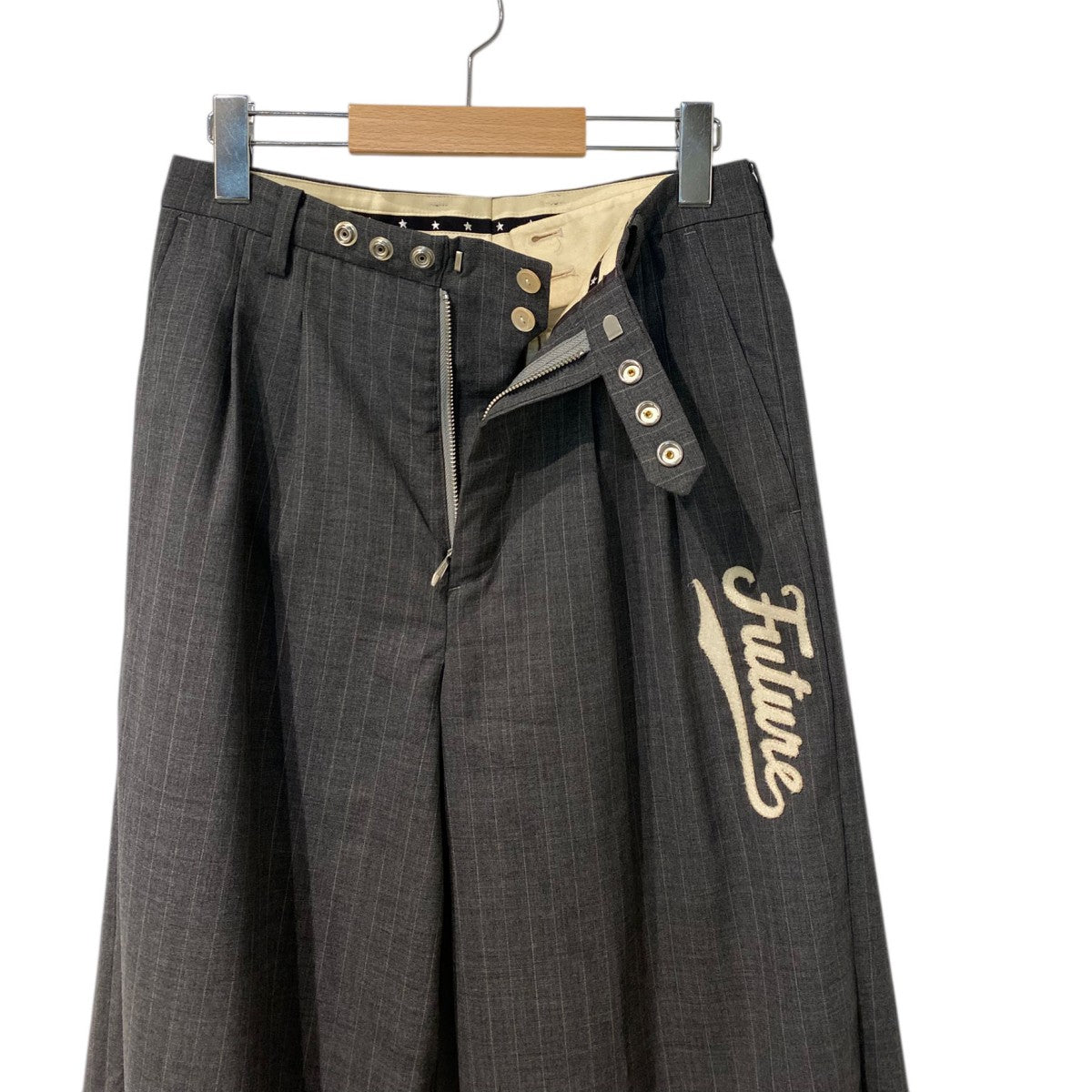 MASU(エムエーエスユー) 22AWFuture Wide Trousersワイドスラックス  