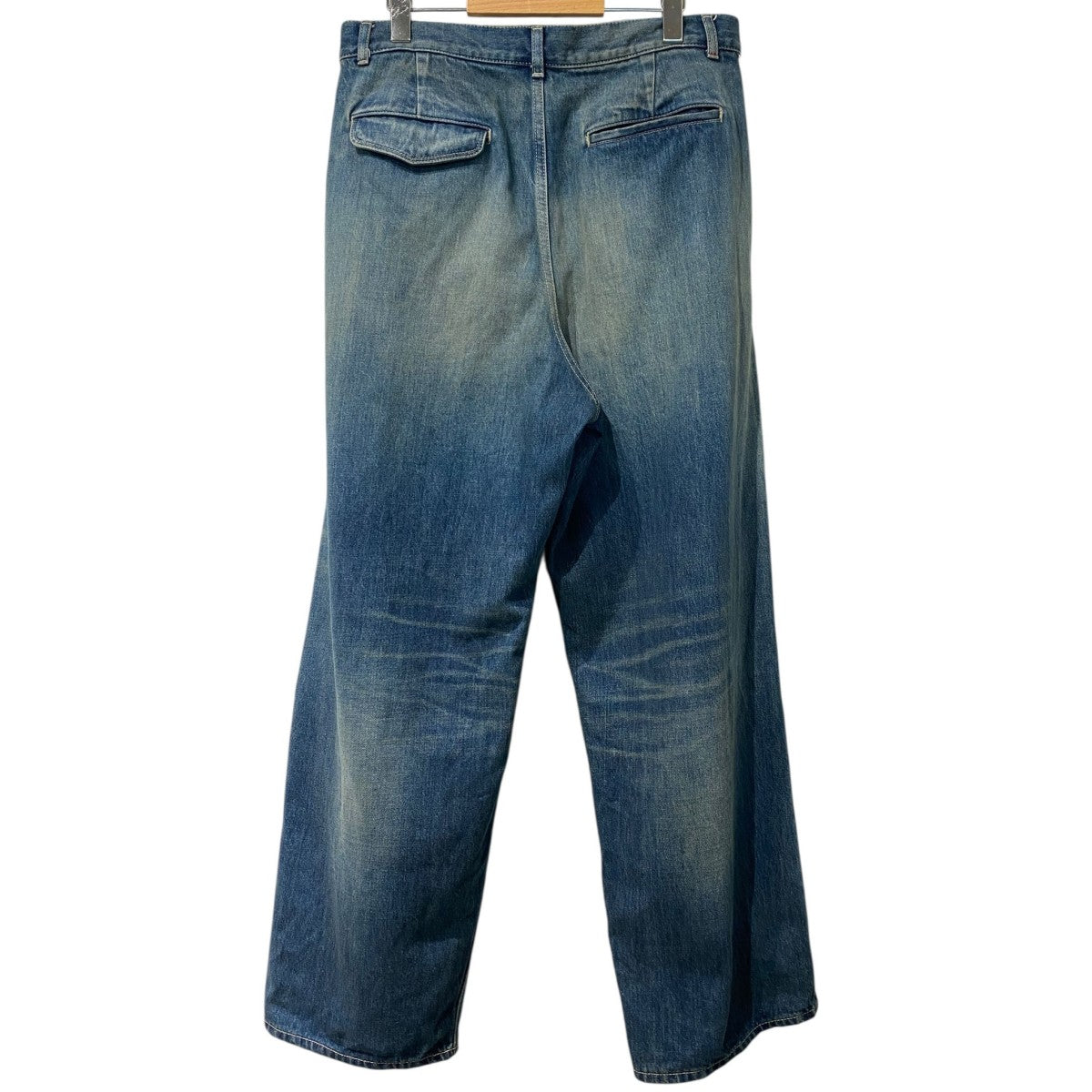 Graphpaper(グラフペーパー) 23AWSelvage Denim Two Tuck Pants