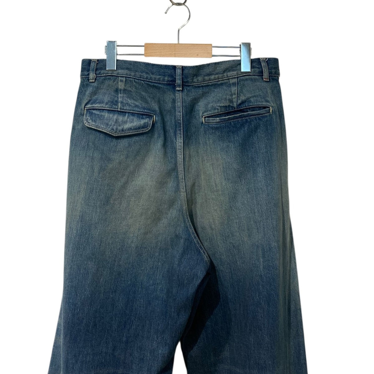 Graphpaper(グラフペーパー) 23AWSelvage Denim Two Tuck Pants